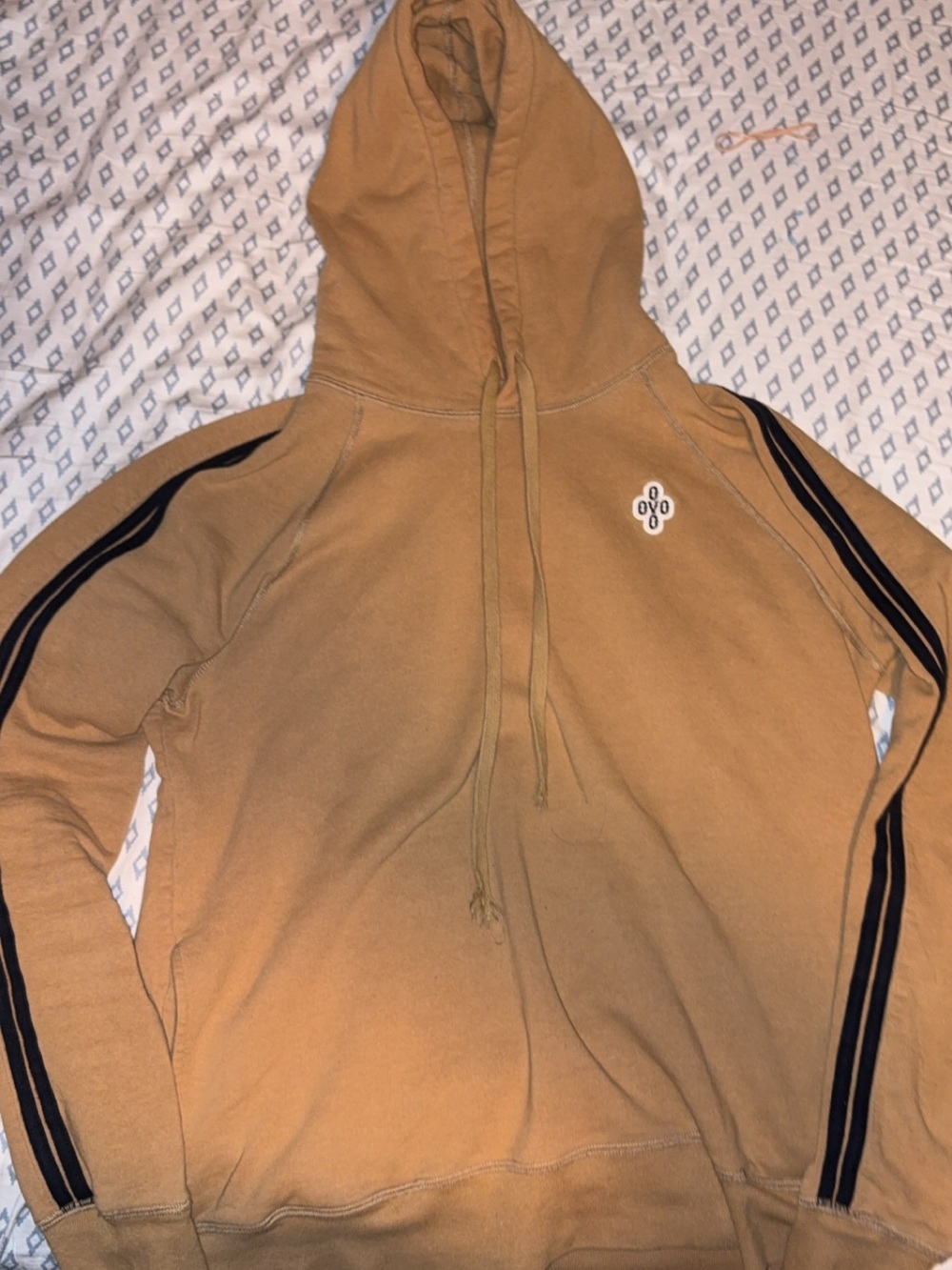 Mens tan OVO hoodie